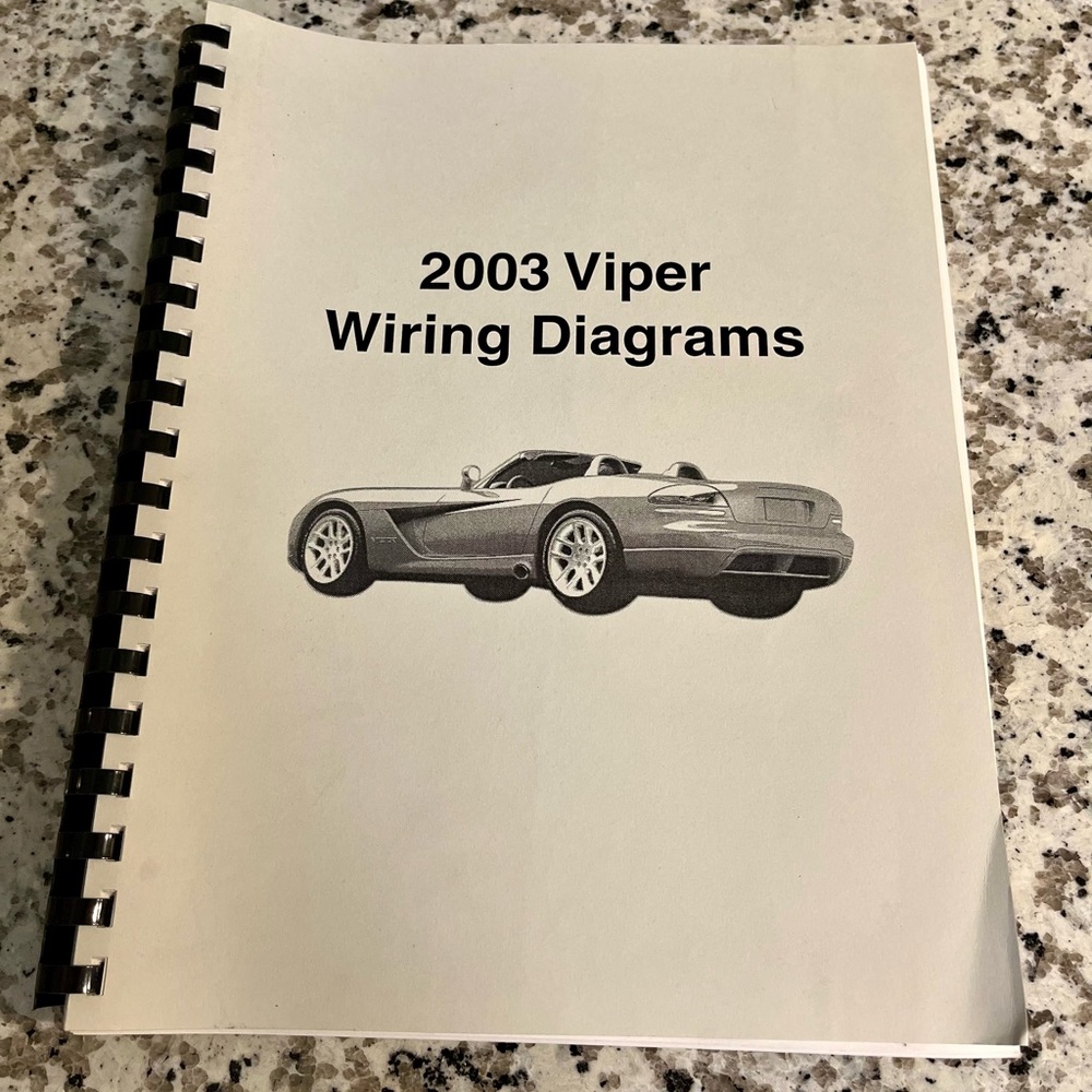 2003 Viper Wiring Diagrams book